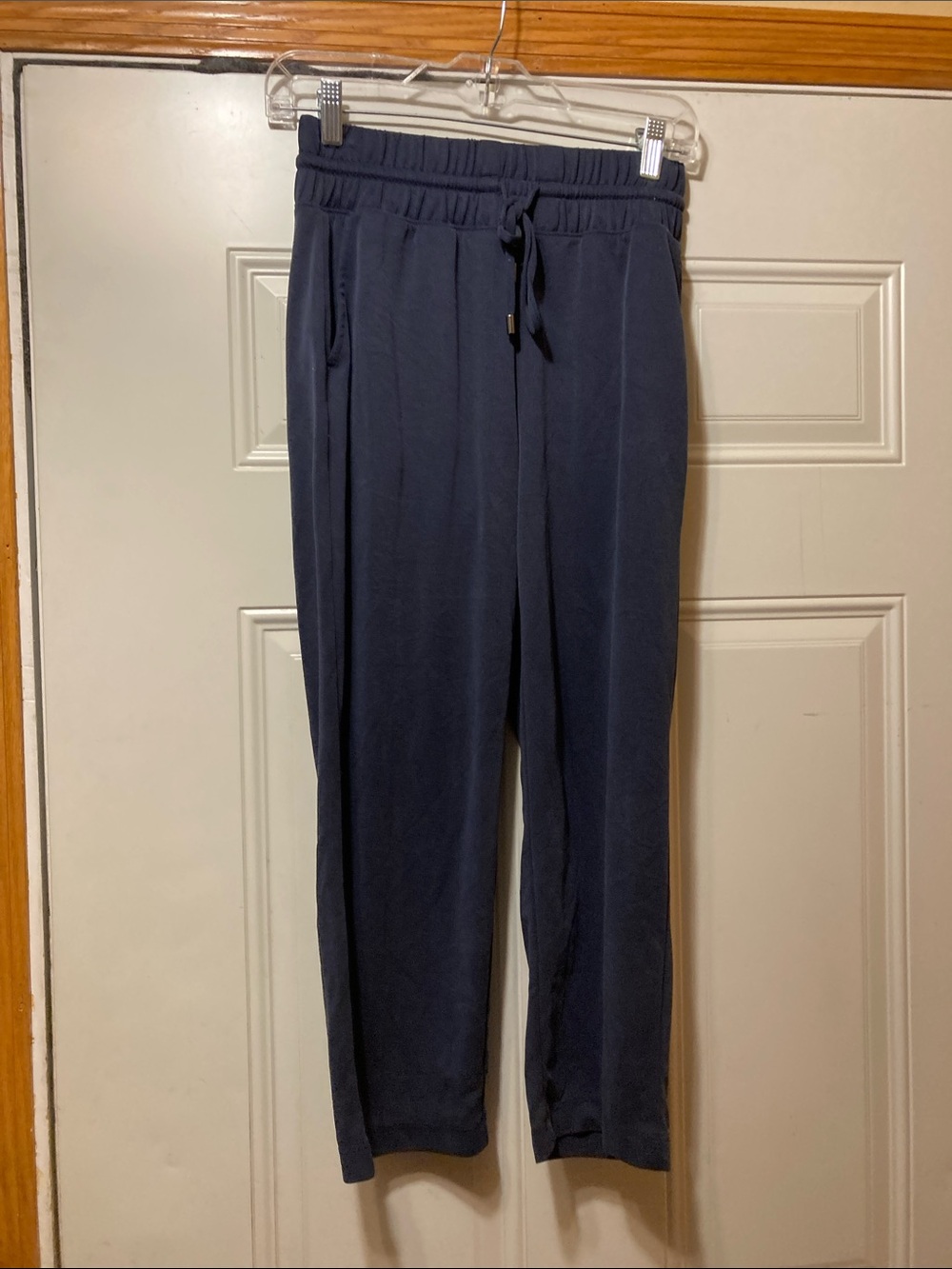 Lou & Grey Navy Drawstring Pants XSP